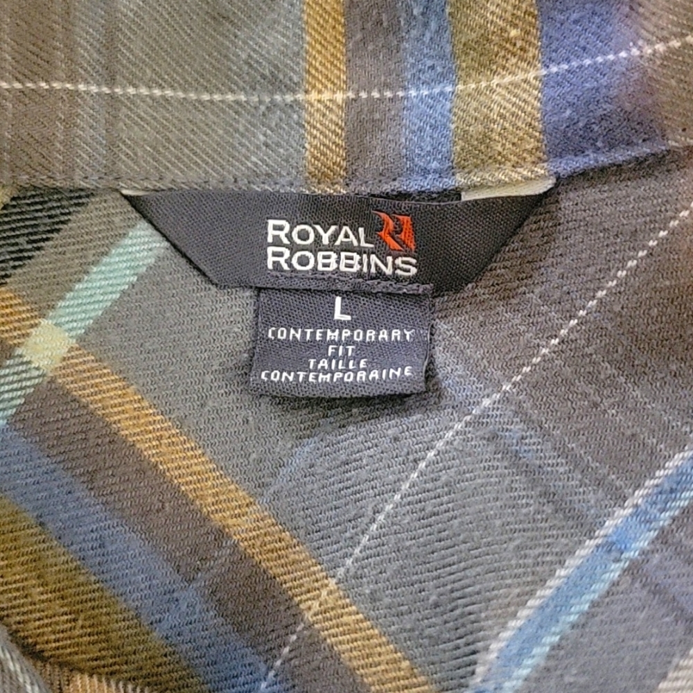 ROYAL ROBIN'S:Plaid Flannel Long Sleeve - Picture 5 of 5